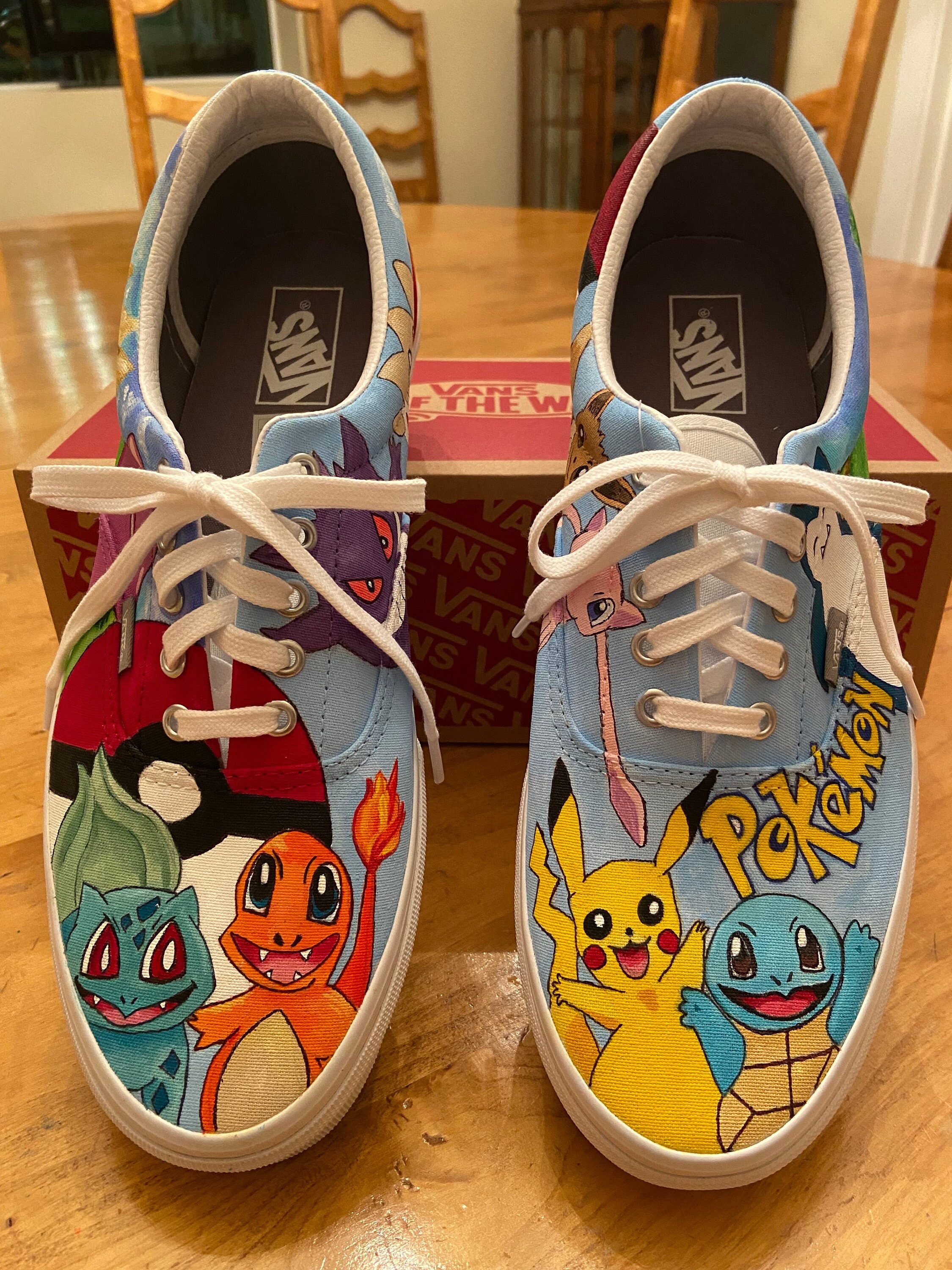 ontploffen inspanning Laboratorium Pokemons Vans - Buy Online - Etsy