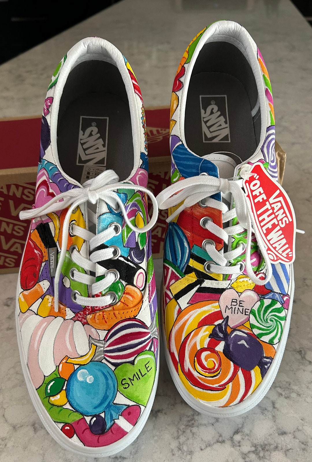 Custom pair of vans hotsell