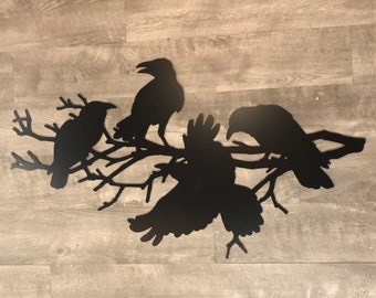 Murder on a Limb Wall Hanging #1 37”