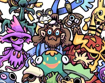 PokéPortrait - Pokémon personalizados + Retratos de entrenadores