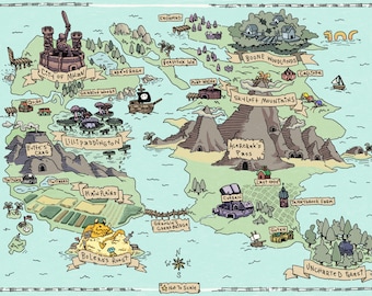 Mapas de campaña personalizados de Dungeons and Dragons
