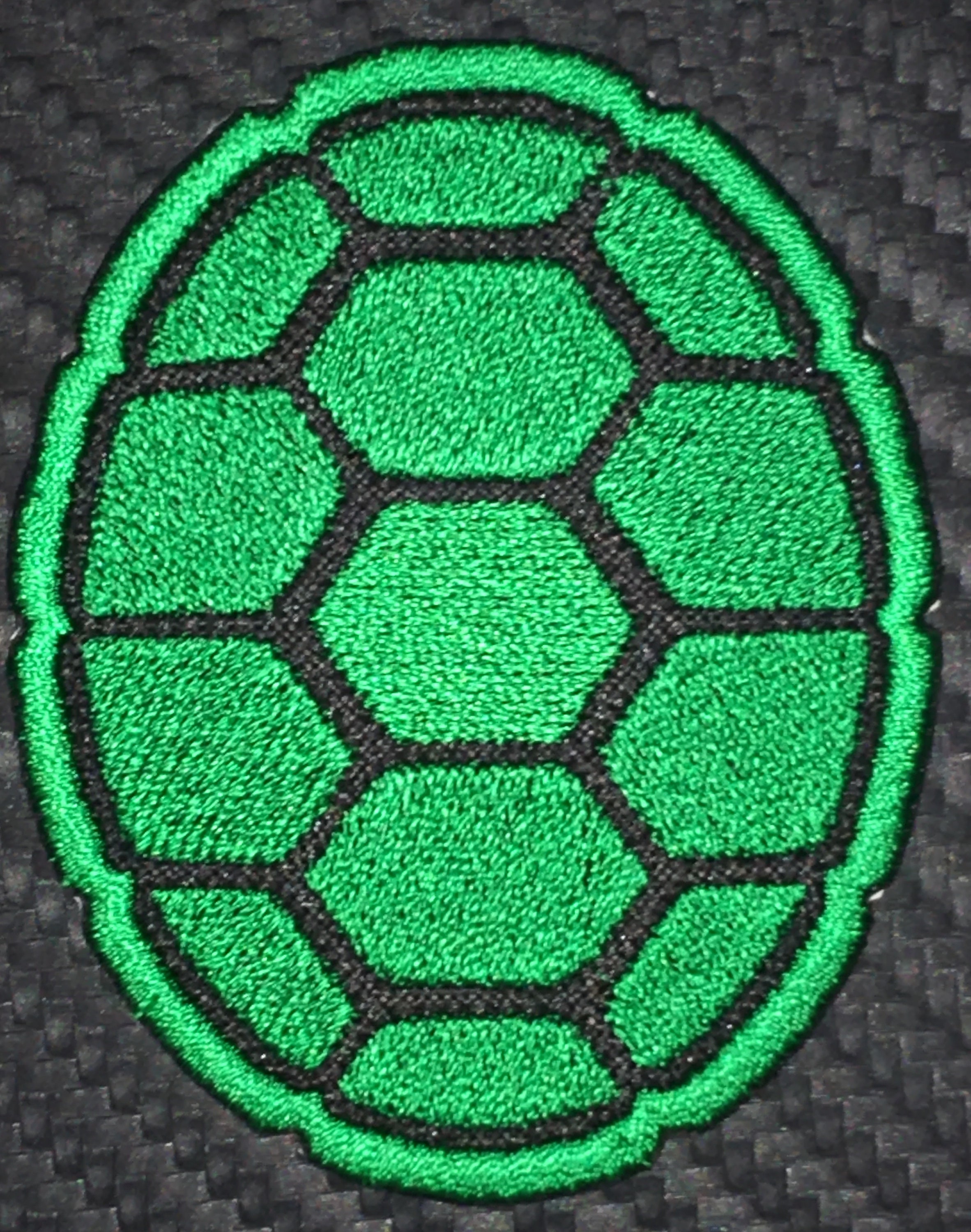 TMNT Turtle Shell PVC Patch – Green Beret