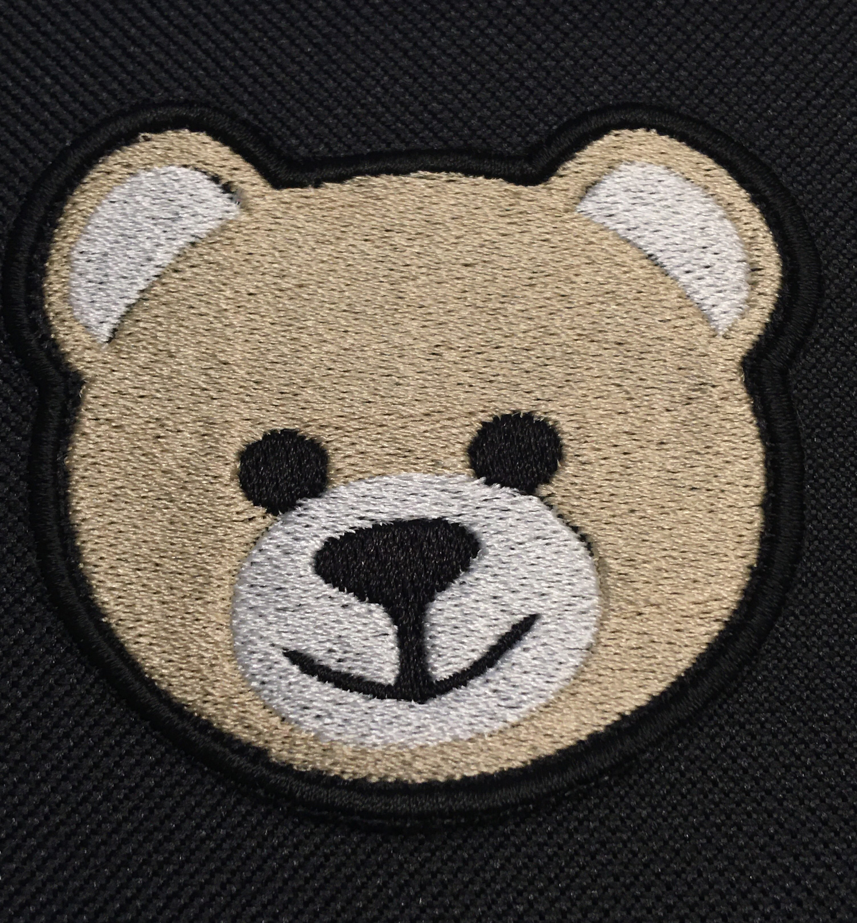 Sac Vintage Moschino Bowling Bag Teddy Patch - Cuir Noir - Occasion Très Bon état
