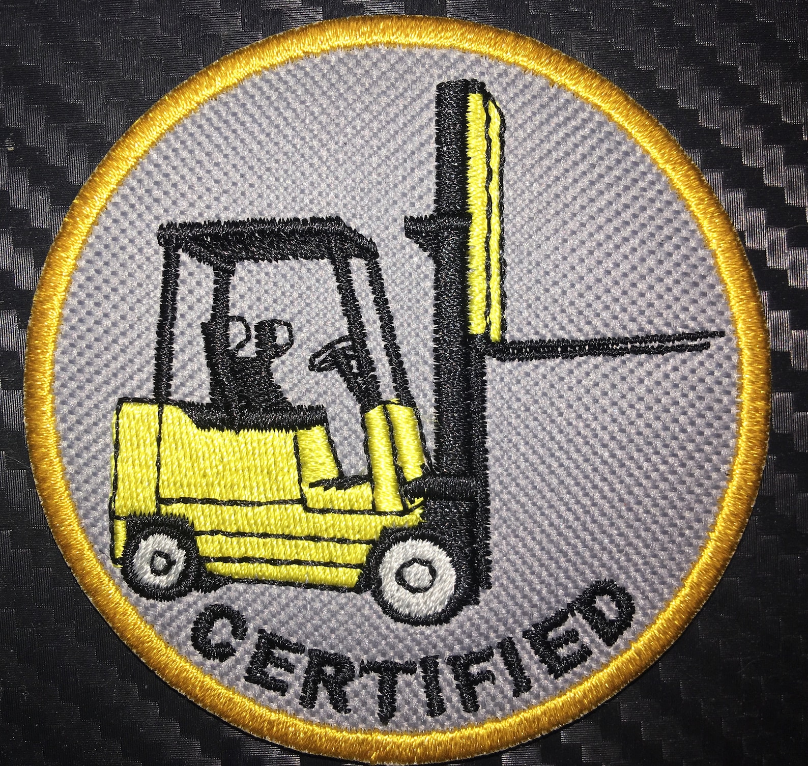 Forklift Patch Fork Lift Patch Forklift Operator Patch Certified