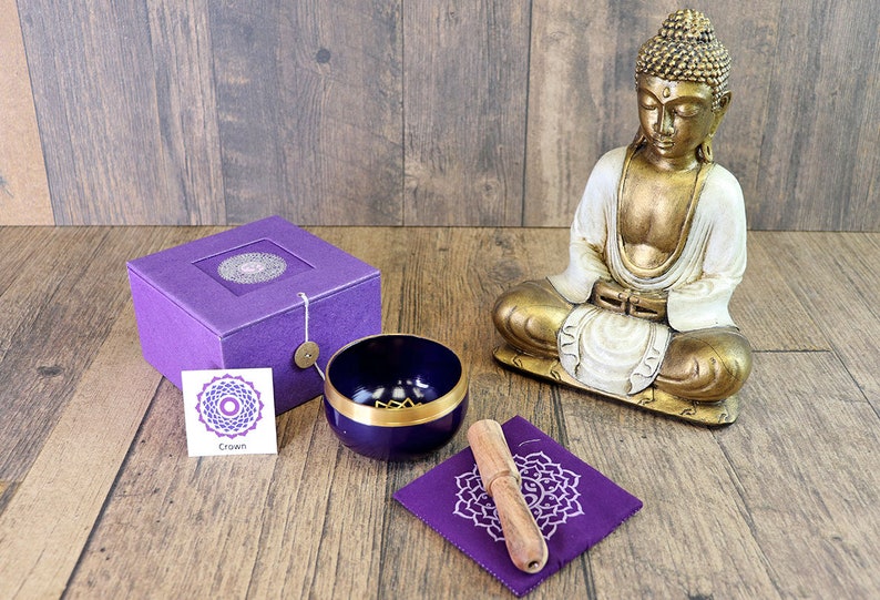 Tibetan Singing Bowl Meditation Chakra Meditation Bowls Etsy