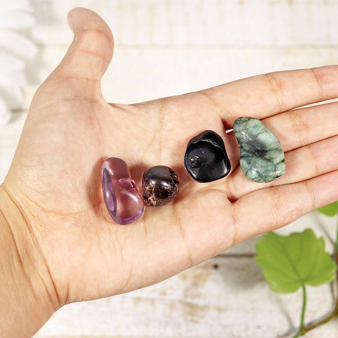 Capricorn Sun Sign Crystal Pack, Zodiac Crystal Set for Healing ...