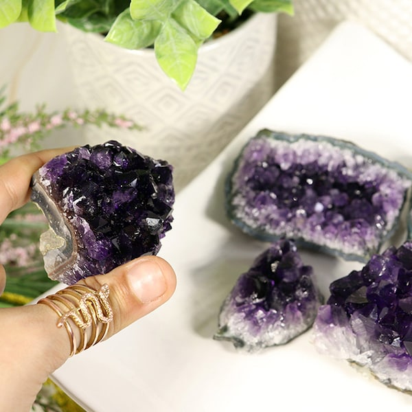 Wholesale Lot of Natural Amethyst Clusters of AA Quality