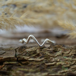 mountains ring | silver ring | Filigree Ring | minimalistic