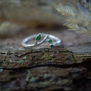 branch ring | 925 Silver Ring | leaf ring | Rings | ring silver | Ring Silver Ladies | ring 925