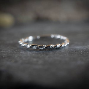 Twisted ring | Silver Ring | Filigree ring
