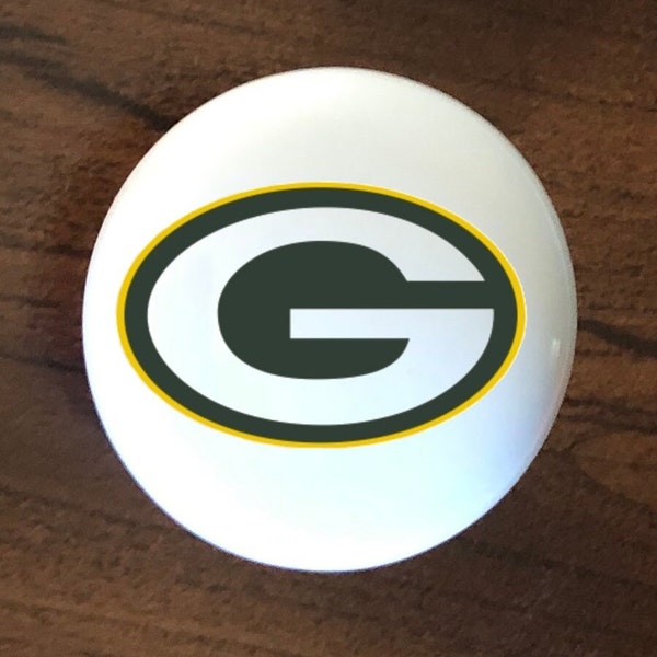 PACKERS home decor ceramic knob kitchen cabinet door or drawer pull white