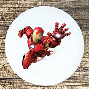 IRON MAN home decor ceramic knob kitchen cabinet door or drawer pull white