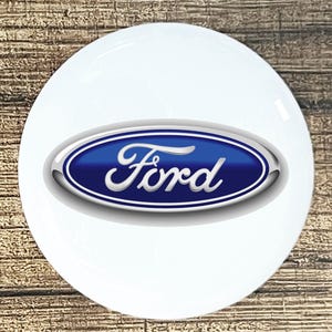 Ford home decor ceramic knob kitchen cabinet door or drawer pull white