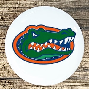 Florida Gators home decor ceramic knob kitchen cabinet door or drawer pull white