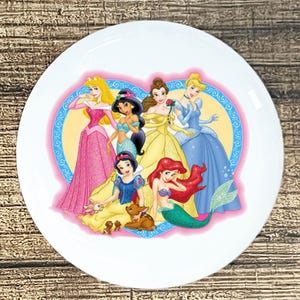 Princess Ceramic Knob: Kids Room Decor, Cabinet Drawer Pull