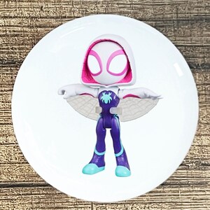 Ghost Spider Ceramic Knob: Home Decor Drawer Pull