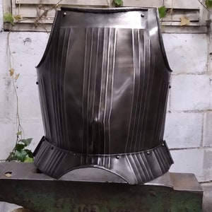 Coraza estilo Maximiliano. 18ga SCA hema cosplay larp cuitass chestplate calibre 18