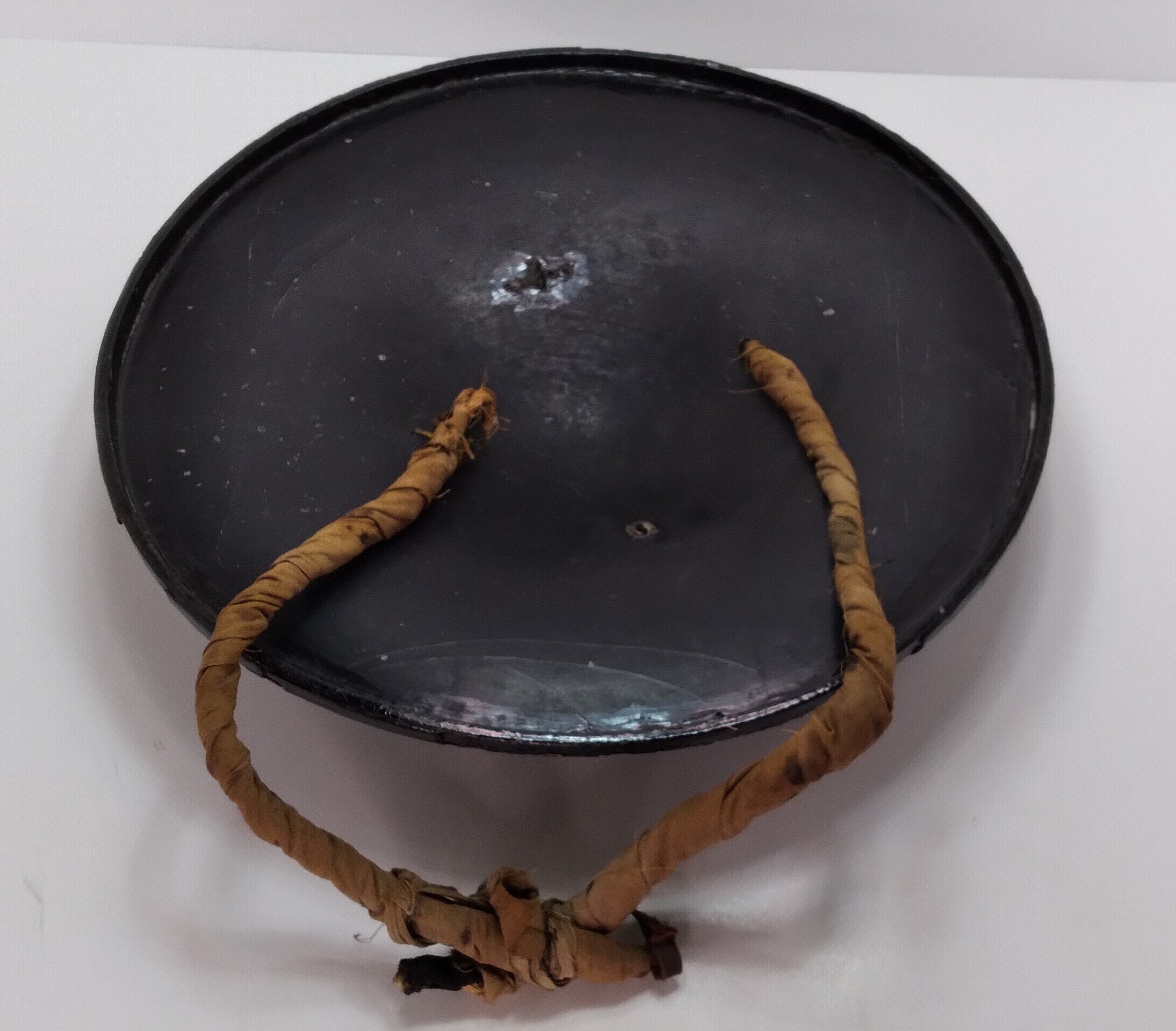 Authentic Edo Period (1603-1867) Samurai Jingasa War Kasa