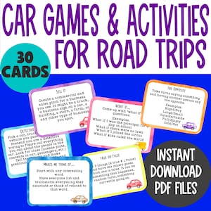 Road Trip Games | Travel Games | Family Road Trip |Road Trip Activities | Kids Travel Activities | Family Vacation | Family Fun | Road Trip