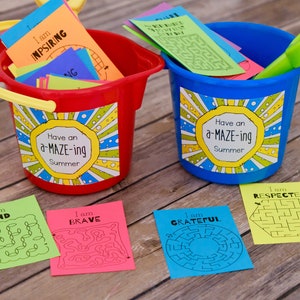 Affirmations-Labyrinth-Karten, Kinderlabyrinthe, Labyrinth-Puzzles, Inspirierendes Positives Denken Aktivitätspaket, positive Affirmationen, ruhige Ecke