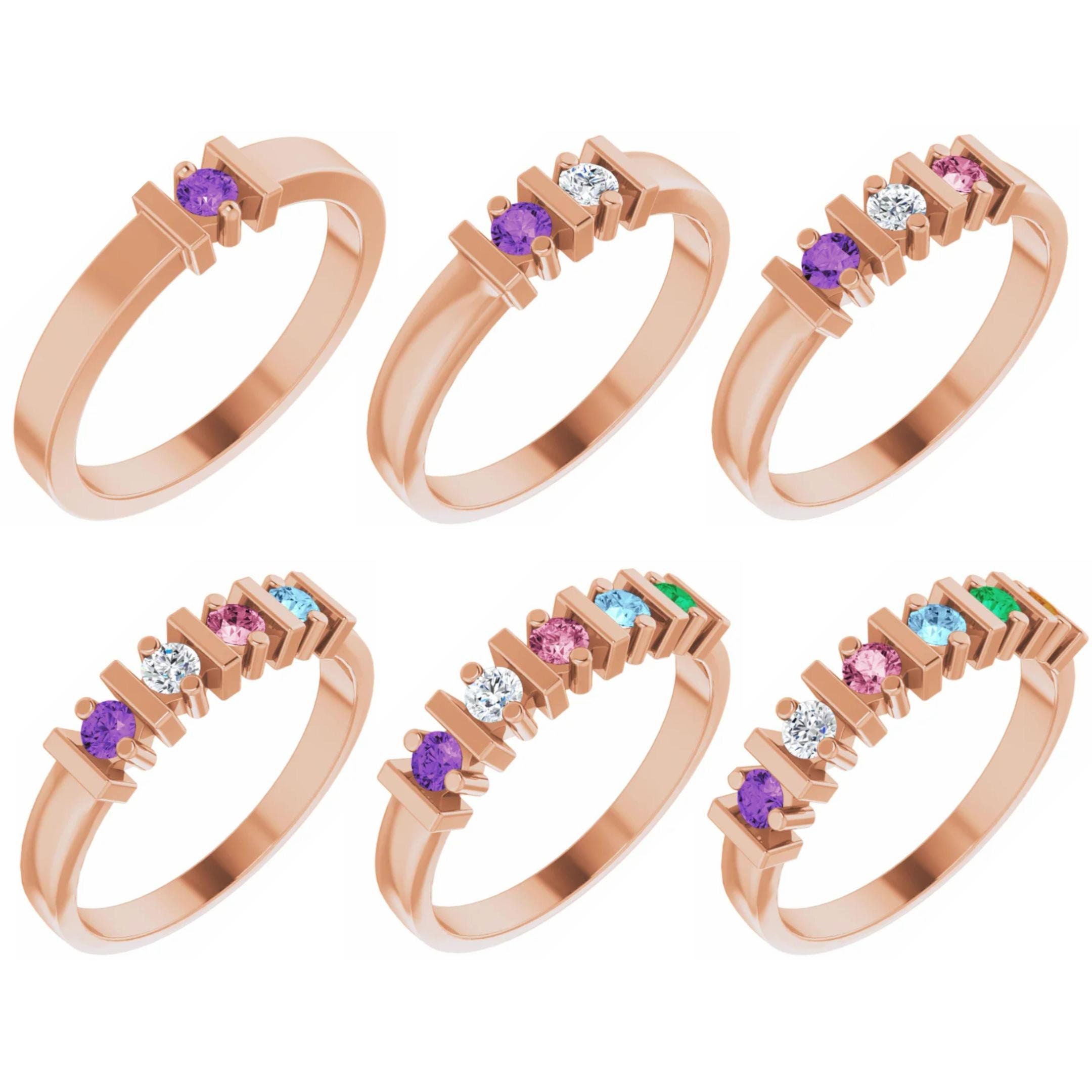 Rose gold outlet bypass ring