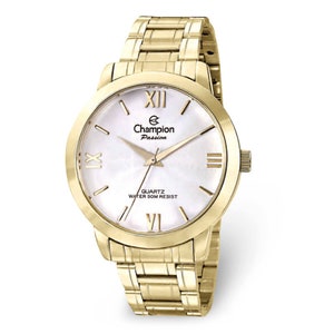 Champion Passion Gold-tone White Dial Watch
