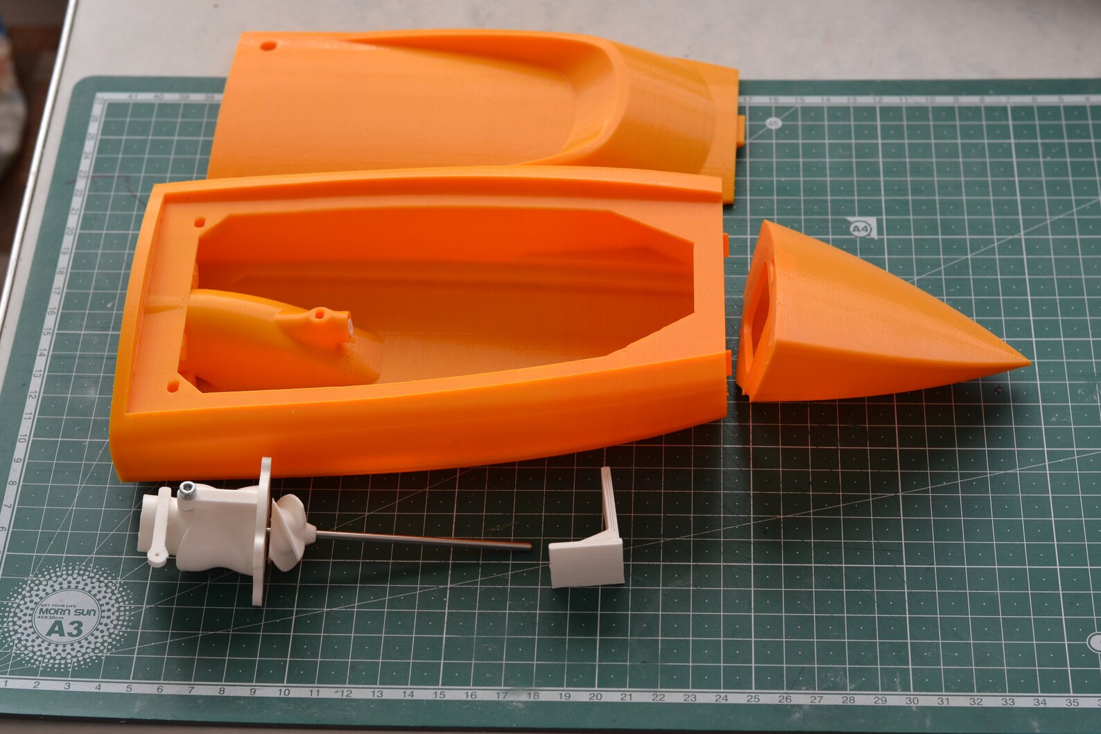 RC Jet Boat 3D Printed Kit Hobby Kit RC Toy Boat Remote Etsy