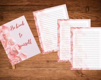Digital Canva Journal Template | Editable digital journal| iPad | printable | floral |Canva |