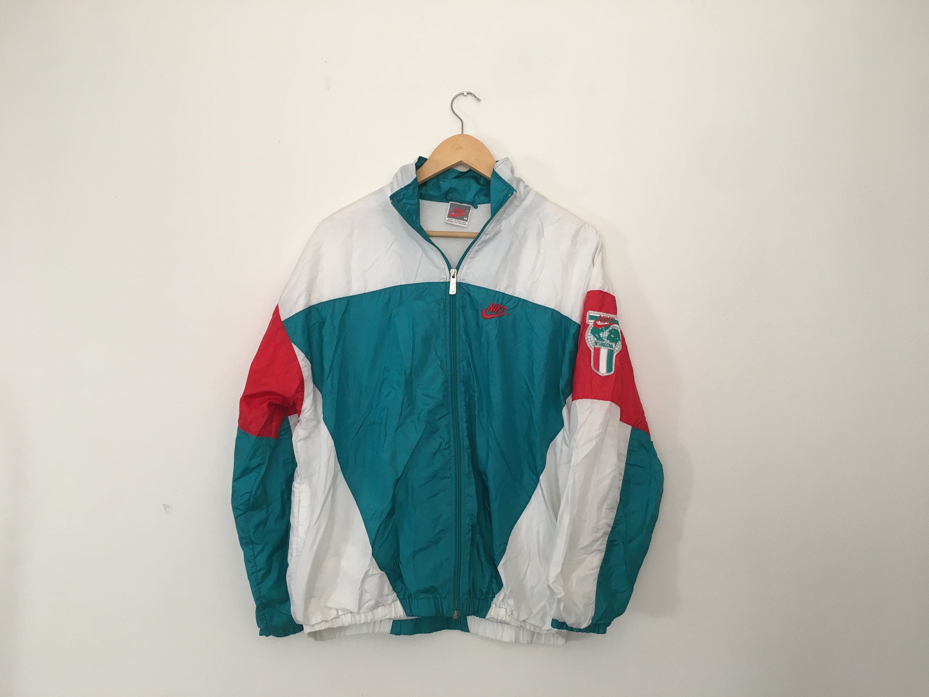 Vintage nike international hot sale jacket