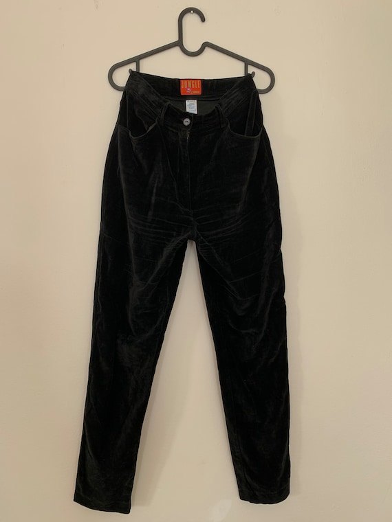 Vintage Velvet Kenzo jungle pants