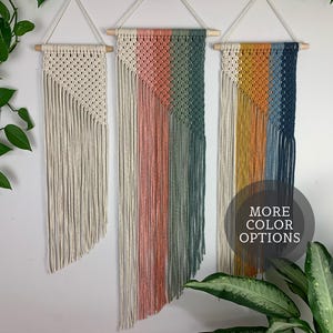 Macrame Wall Hanging - Custom Macrame - Boho Decor - Macrame Decor - Modern Macrame - D