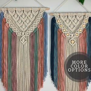 Macrame Wall Hanging - Custom Macrame - Boho Decor - Macrame Decor - Modern Macrame -Wall Art - T