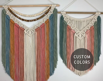 Macrame Wall Hanging - Custom Macrame - Boho Decor - Macrame Decor - Modern Macrame -Wall Art - S