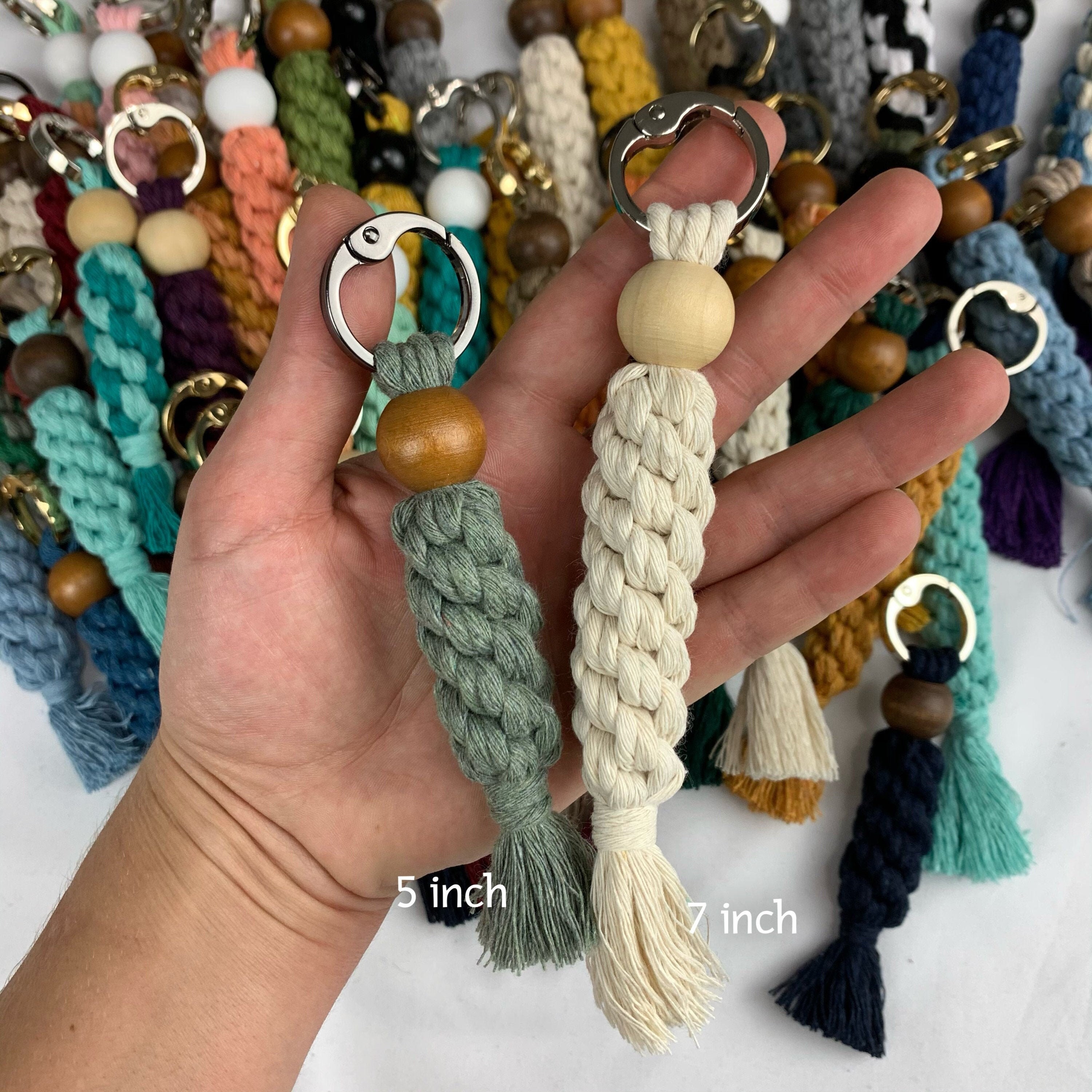 小物 deci//Carabiner Macrame Keychain Amazon.com: TiSuit 5Pcs Paracord Keychain Clip Carabiner