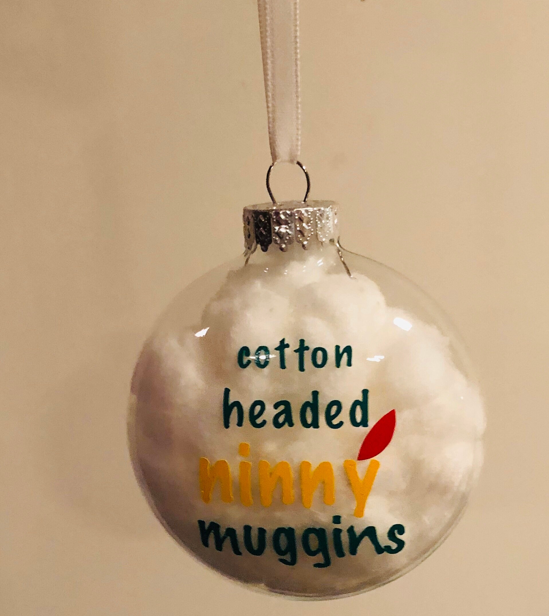 Cotton Headed Ninny Muggins Christmas Ornament Etsy