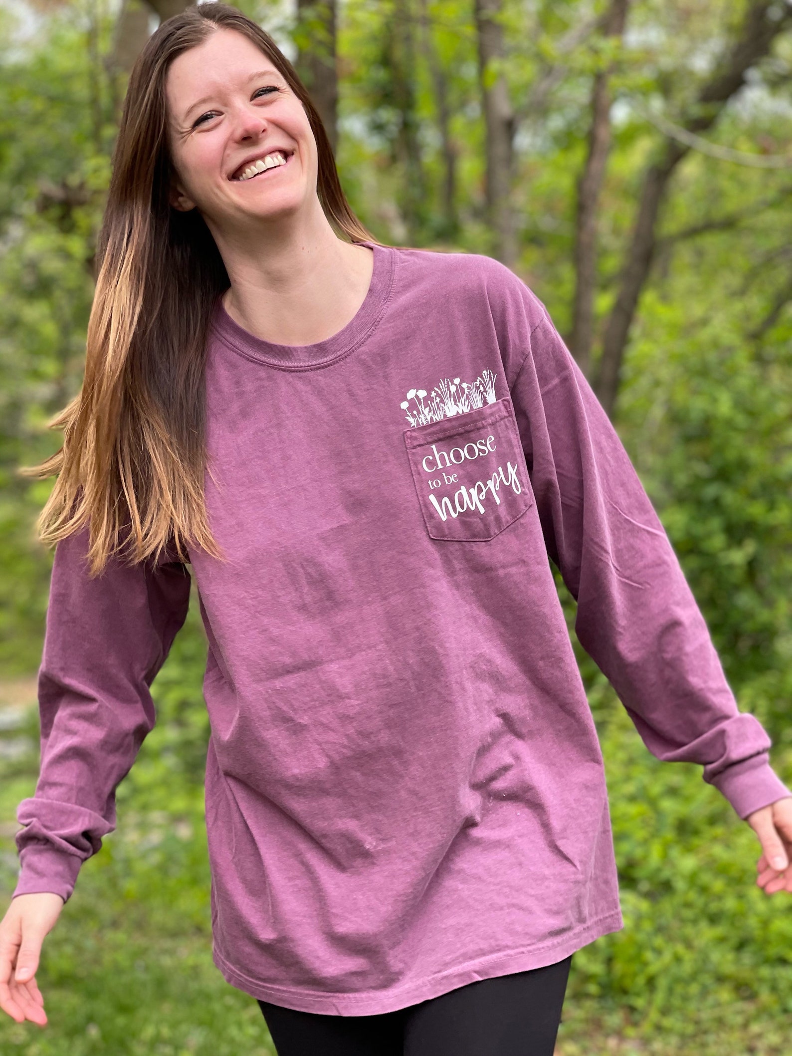 etsy long sleeve t shirts