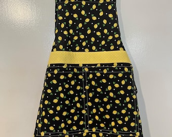 Child's Kitchen Apron ~ Lemons