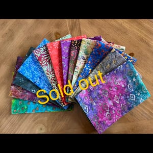 Batik Bunte Stoffservietten