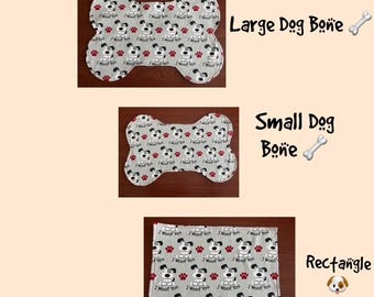 Doggy Food Mats~I Woof You