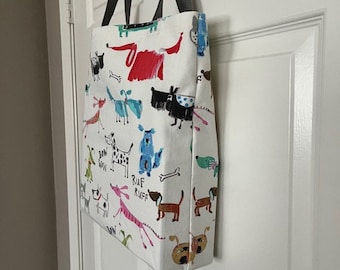 Tote Bag Colorful Doggy