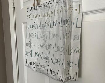 Live Love Laugh Tote Bag