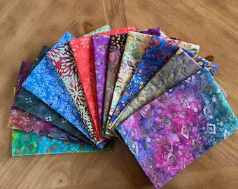 Batik Colorful Cloth Napkins