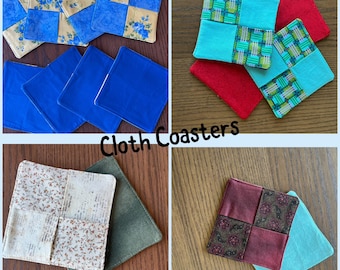 Fabric Coasters Set of 4