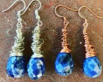 Raindrop Stone Earrings
