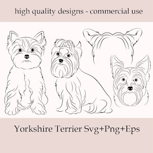 Yorkie Svg, Yorkshire Terrier Svg,Yorkie Dog Svg Bundle,Yorkie Mom Svg,Cut Files for Cricut, Peeking Yorkie Svg, Outline Svg,Yorkie Clipart