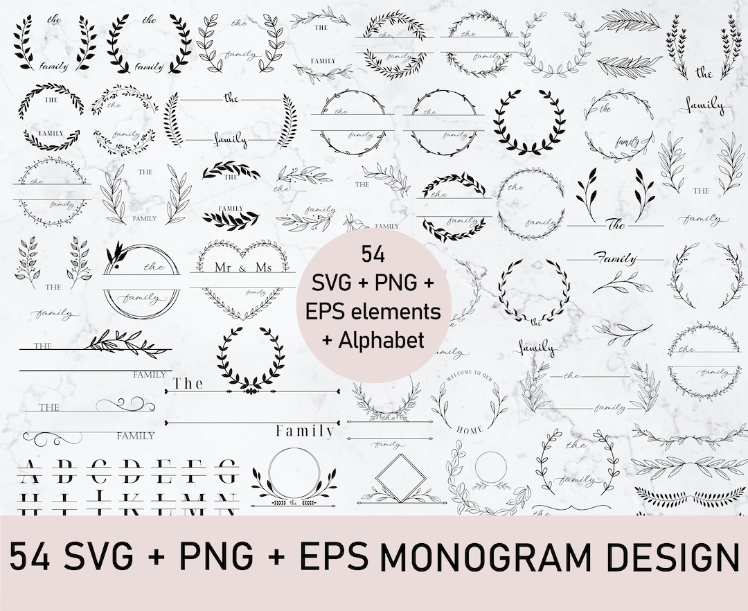 54-frame-monogram-svg-wedding-frame-svg-alphabet-svg-letter-cut