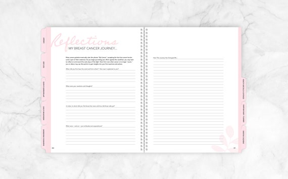 Chemotherapy Journal: Beautiful Cancer Journal For Women (Sized 8.5x11,  110 Pages) - Perfect Chemotherapy Gifts For Women - Record Your Cancer