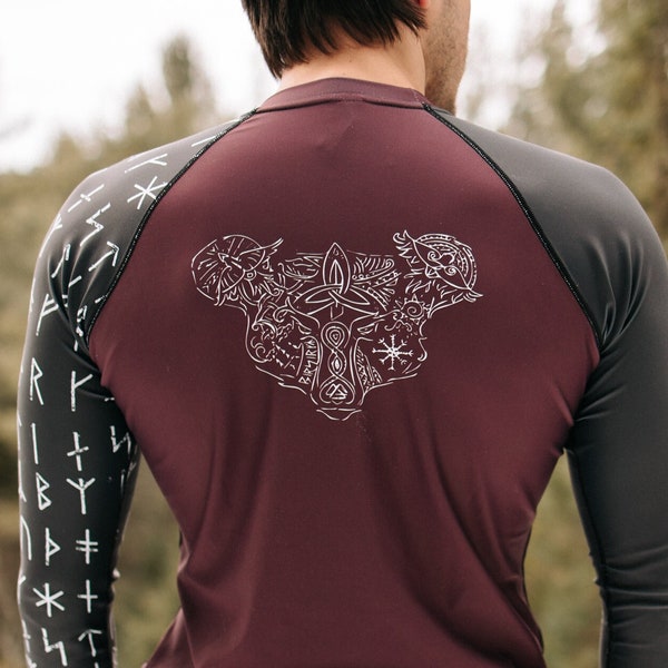 Futhark Norse Viking Men's Golf Shirts