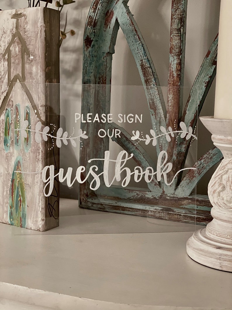 Personalized 8x10 Acrylic Sign \u2219 Wedding Sign \u2219 Party Sign \u2219 Party Decor