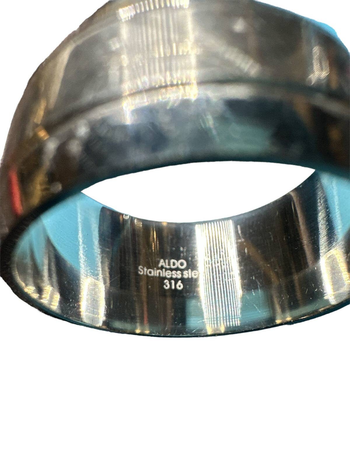 Aldo stainless steel 316 best sale ring